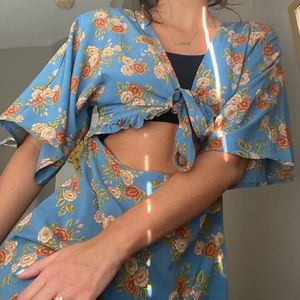 AMUSE SOCIETY floral dress